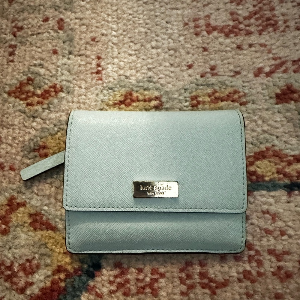 Blue Kate Spade Wallet